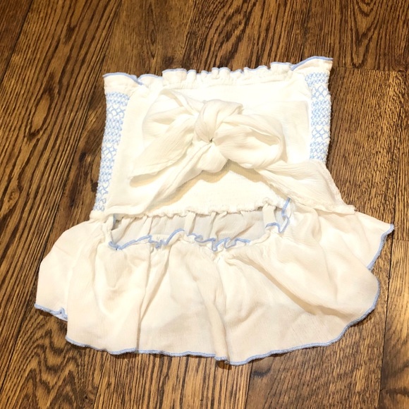 Free People Carmen Reversible Smocked Tank Top - Picture 3 of 8